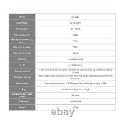 Alimentation électrique de 80W pour laser CO2, source d'alimentation pour machine de gravure et de découpe HY-Es80