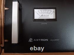 Alimentation électrique linéaire métérisée en rack Astron Rm60M 60 Amp 220v