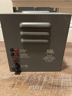 Alimentation électrique régulée Altec 544A 2 Amp 24/48 VDC vintage avec livraison rapide
