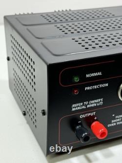 Alimentation électrique régulée PYRAMID PS-15KX 12 Ampères faible ondulation allume-cigare