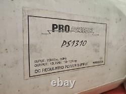 Alimentation électrique régulée Propower PS1310 CC entrée 230 V CA sortie 13,8 V CC / 10,12 A