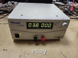 Alimentation électrique régulée en courant continu Rapid PS 1525S non entièrement testée