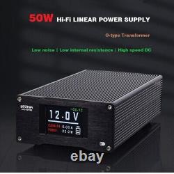 Alimentation linéaire SPD-50PRO 50W HiFi à ultra-faible bruit DC12V 4A pour amplificateur audio