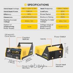Alimentation programmable EM365 pour batterie de voiture, chargeur de 150A & démarreur 220V