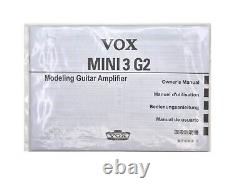 Ampli de pratique pour guitare Vox Mini3 G2 3W avec alimentation