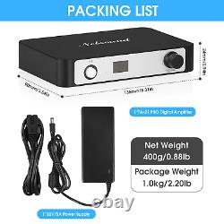 Amplificateur Bluetooth Nobsound TA-21 PRO TPA3255 2.0 Canaux Amplificateur de Puissance 3.5Mm AUX S