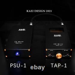 Amplificateur à tube pour casque KAEI TAP-1 de bureau entièrement équilibré 4900MW + alimentation électrique linéaire.