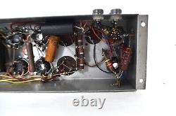 Amplificateur à tubes Conn des années 1960 - Vintage, transformateur puissant, alimentation élancée