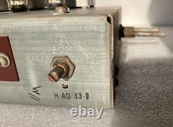 Amplificateur à tubes Hammond H-AO-33-1 et alimentation H-AO-32-1 provenant d'un PR-40 (Pour pièces)
