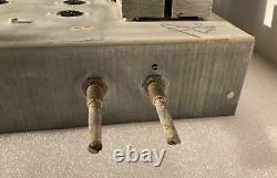 Amplificateur à tubes Hammond H-AO-33-1 et alimentation H-AO-32-1 provenant d'un PR-40 (Pour pièces)