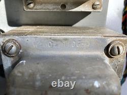 Amplificateur à tubes Hammond H-AO-33-1 et alimentation H-AO-32-1 provenant d'un PR-40 (Pour pièces)