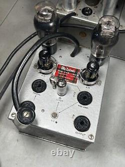Amplificateurs Vintage McIntosh 2 50-W-2 avec 2 alimentations P-50-D pour lampes des années 50