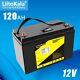 Batterie Lifepo4 12v 120 Ah Garantie De Cycle De Vie De 4000+ Pour Camping-car De Loisirs