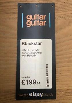 Blackstar HT-1R Ampli Guitare à Lampes 1-Watt 1x8 / Avec Bloc d'Alimentation