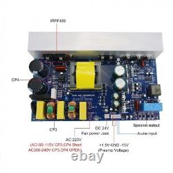 Carte amplificateur de classe D numérique Mono Amp Peak 1000W avec alimentation à découpage