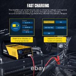 Chargeur d'alimentation programmable 12V Jump Starter 150A Réparateur de batterie Mainteneur