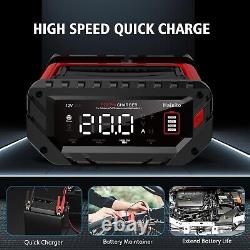 Chargeur de batterie et mainteneur Haisito 12V 20 Amp avec alimentation intégrée