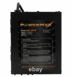 Convertisseur PowerMax 100 Amp 12 volts boîte ouverte