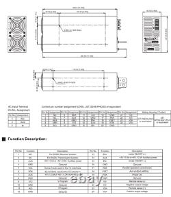 Cotek Me-1200-60 Alimentation En Courant Alternatif À Courant Continu 60v 20 Amp 1200w