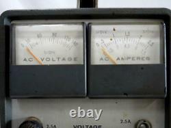 Eico 1078 Vintage Analog Variable Alimentation Ac 117 Vac 8 Amp Testé Et Fonctionne
