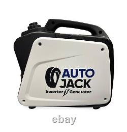 Générateur d'onduleur Autojack Petrol 1200W Silencieux pour camping, valise d'alimentation 12V