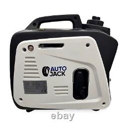 Générateur d'onduleur essence Autojack 800W silencieux pour camping, valise d'alimentation 12V