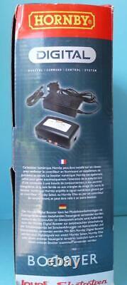 HORNBY R8239 AMPLIFICATEUR DE PUISSANCE NUMÉRIQUE avec TRANSFORMATEUR 4 AMPÈRES C7024 P9300 NEUF SOUS BLISTER