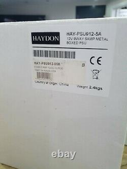 Haydon Alimentation 9way 5 Amp Metal Boxed Psu Joblots X 3