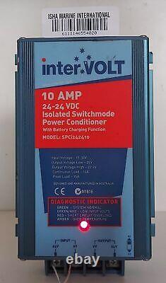 Inter Volt 10 AMP 24-24 DC Isolated Switchmode Power Conditioner SPCi242410	 
<br/>
  	<br/>	Conditionneur d'alimentation isolé à commutation de mode pour courant continu 24-24 V 10 AMP SPCi242410
