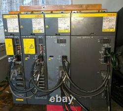 Module D’alimentation Fanuc + Module D’amp Spindle + 3 Amp Servo Axis (voir Desc.)