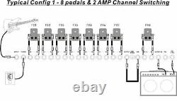 Moen Canada Gec 8 Jr. V3 Effets Looper 8 Loops 80 Prereglage Amp Commutation 2019
