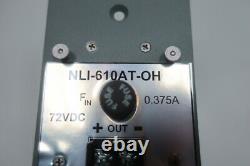 NLI Logistique Nucléaire NLI-610AT-OH Alimentation électrique 120v-ac 0,375a Amp 72v-dc