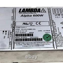 Nemic Lambda Alpha 600w Alimentation Modulaire. 24 Volts 25 Amps