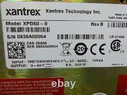 Non Utilisé Xpd60-9 Xantrex DC Alimentation 0-60 Volt, 540 Watt, 9 Amp. Fabriqué En U.s. A