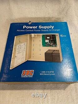 Nouvelle alimentation électrique régulée SDC 602RF 602 RF One 1 Ampère 12 ou 24 VDC Expédition rapide