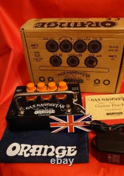 Orange Bax Bangeetar Pre Amp Pedal Dans La Boîte D'origine Avec Instruction D'alimentation