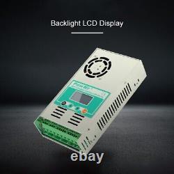 Régulateur Solaire De Batterie 60amp Blacklight Pour 12v 24v 36v 48v