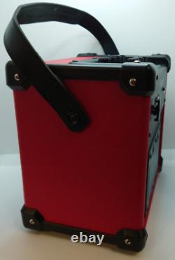 Roland Micro Cube Gx Red 3w 12cm/5 Amp Et Alimentation Pour Guitare Portable