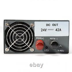 S-1000-24 Mean Well 24v 40Amp PSU LED Power Supply 100-240V AC 12A Switching
Alimentation électrique LED Mean Well S-1000-24 de 24V 40Amp PSU, 100-240V AC 12A à commutation