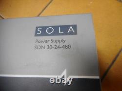 Sola - Supplément De Puissance 24dc 30amps Sortie - 380.480ac 3 Ph Entrée Sdn-30-24-480
