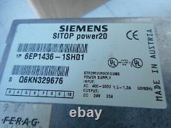 Supplément De Pouvoir De Siemens 24dc 20ampères - 3 Phases D'approvisionnement 6ep1-436-1sh01