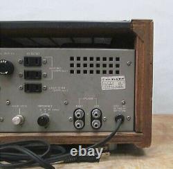 Tube Luxman Sq-38f Amplificateur Intergressé Stéréo Vintage Alimentation En Ampli Audio