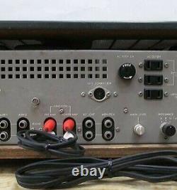 Tube Luxman Sq-38f Amplificateur Intergressé Stéréo Vintage Alimentation En Ampli Audio