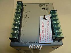 Une unité d'alimentation Omron S82g-1524 de 24 volts DC et 7 ampères (neuve dans sa boîte)