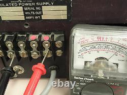 Vintage Années 1970 Massive Vhf Engineering Co Ps3012 30 Amp Regulated Power Supply