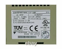 Yaskawa Servopack Power Unit Modèle Pib-02bp 115v 3 Phase 3amps 0,2kw